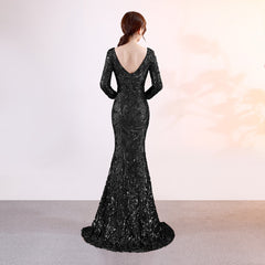 سيدتي فستان سهرة طويل الطراز نحيف لحفلات وصيفات العروس فستان كامل