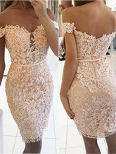 Women Off Shoulder Lace Mini Dress Fashion Lady Floral Print Bodycon Party V Neck Dress