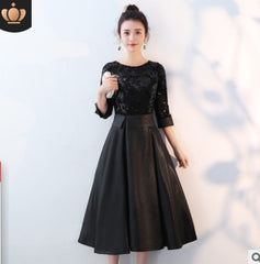 New style banquet elegant performance dinner annual meeting host long skirt Europe and America