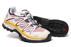 Salomon XT-QUEST pink couple outdoor hiking shoes non-slip wear-resistant running shoes men and women breathable mountaineering sneakers Size: 36-45