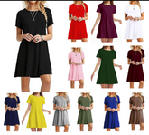 2023 new short-sleeved dress hot style women's clothing e-commerce hot sale
