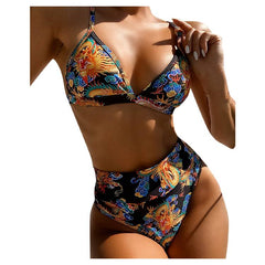 Women Bandeau Bandage Bikini Set Push Up Brazilian Swimwear Beachwear Swimsuit Special Fabric Female Swimsuit High Waist