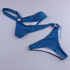 New Backless Swimsuit Swimsuit European and American Fashion One-Piece Swimsuit