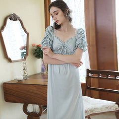 Women Sleepwear Night Wear Summer Nightgown Nighty for Ladies