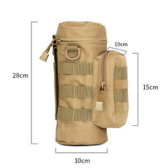 9 Colors New Fashion Molle Water Bottle Pouch for Camping Hiking Mountaineer Outdoor Sport