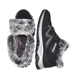 winter cotton boots snow boots men's shoes outdoor hiking warm shoes men