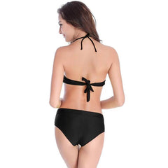 New super fire European and American sunbathing to increase gathering slim breathable bikini