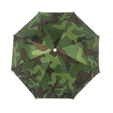 Foldable Head Umbrella Hat Rainproof Cap Golf Outdoor Sun Headwear Fishing Camping Hiking Fishing Sunscreen Caps