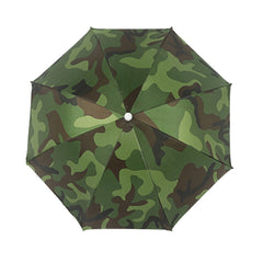 Foldable Head Umbrella Hat Rainproof Cap Golf Outdoor Sun Headwear Fishing Camping Hiking Fishing Sunscreen Caps