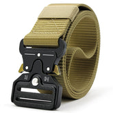 Belt military training belt outdoor camouflage nylon canvas belt men