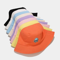 جديد لطيف الأخطبوط دلو قبعة الكرتون صياد قبعة الصيف قبعة حماية من الشمس في الهواء الطلق السفر المشي لمسافات طويلة قبعة الموضة بنما قبعة زوجين sunhat بوب قبعة صيد