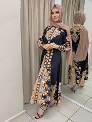 Muslim women's Arab large dress