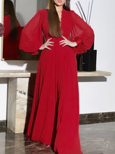 Elegant chiffon waist dress