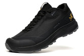 Low Top Black AERIOS FL MID GORE-TEX Covered Waterproof Men's Hiking Sneaker