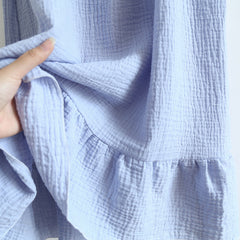 Simple cotton thin section mid-length sweet suspender pajamas