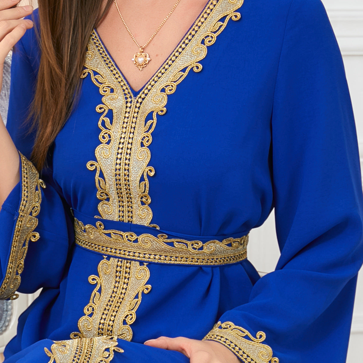 Jalabiya Embroidery  dress