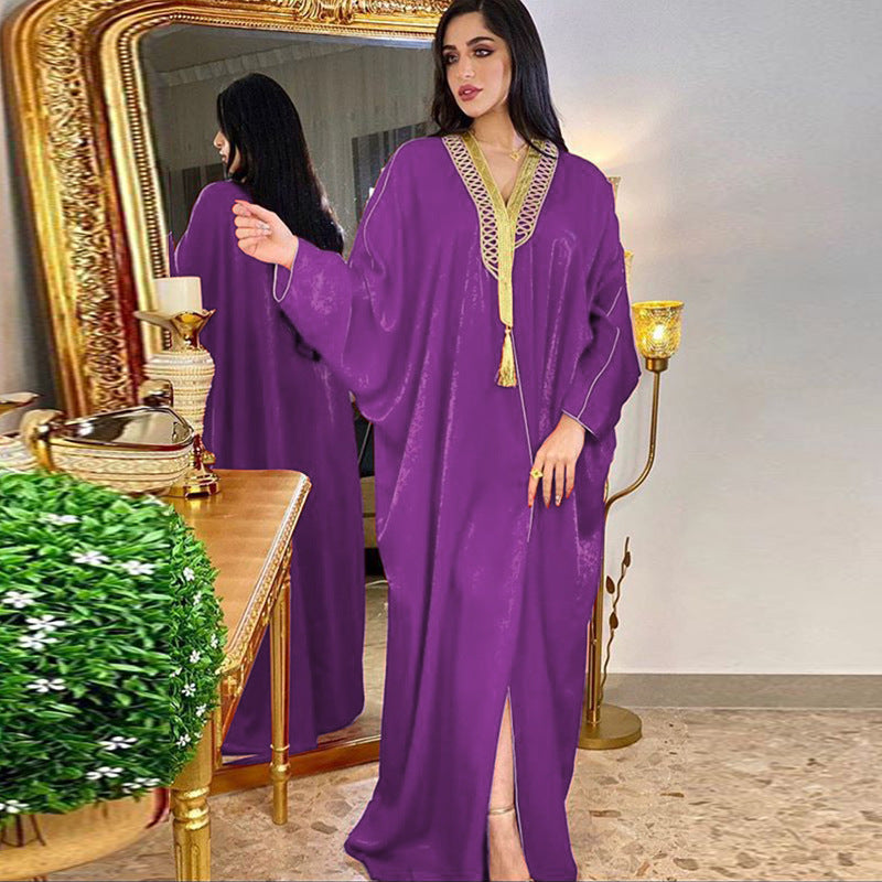 Jalabiya France velvet Dress High Quality Cloth