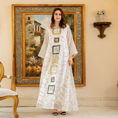 Jalabiya Beaded embroidery  dress