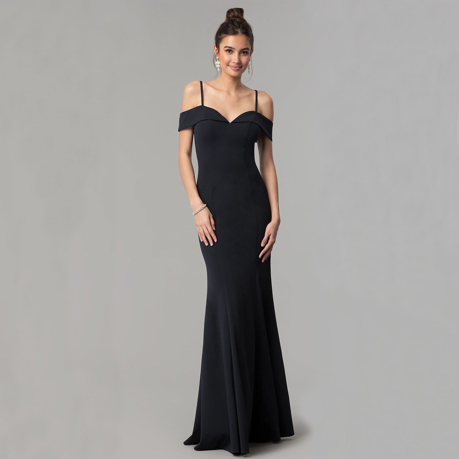 Women's Long Dress Creative Evening Dress European Beauty Dress Sling Dress