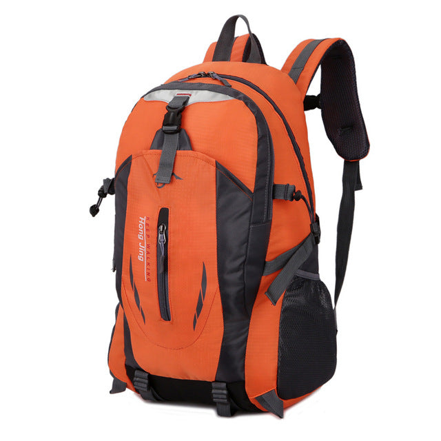 xy New   Nylon Waterproof Travel Backpack Men's Mountaineering Travel Bag Hiking Backpack Outdoor Sports School Bag Men's Backpack Ladies