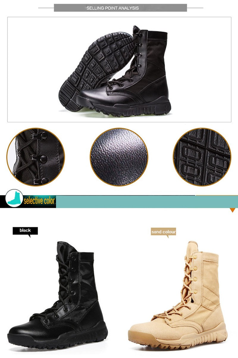 Man outdoors Lightweight Boots