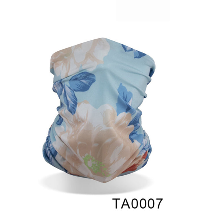 New UV Protection Cycling Balaclava Scarf Outdoor Sports Breathable bib Fishing Hiking Neck Gaiter sunscreen ice silk turban Bib seamless headscarves