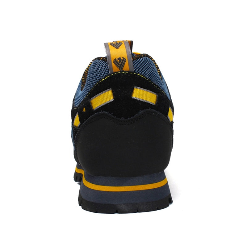 Cow Suede Outdoor Boots Men Waterproof Platform Hiking Boots 2021 Outdoor Adventure Non Slip  Boot  Travel on Foot Shoes