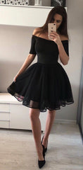 European and American new women's short skirts sexy one-shoulder mid-sleeve dresses mid-skirts new princess dresses