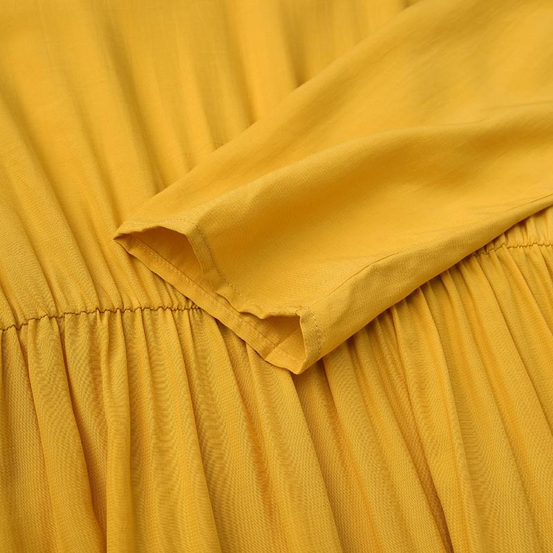 ZANZEA - Langes muslimisches Kleid mit Rüschensaum, lange Ärmel, einfarbig, Sommer, Dubai, Türkei, Abaya, Hijab, Plus Size