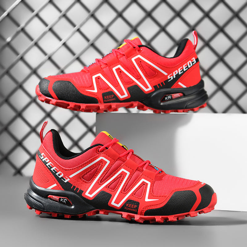 Men's Outdoor Hiking Shoes Non-Slip Trail Running Shoes Travel Climbing Shoes Light Sneakers