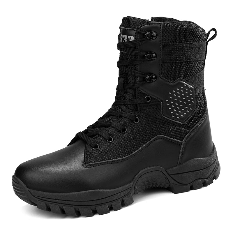 Men's high-top military outdoor mountain desert combat non-slip wear-resistant casual men's boots large size 39-47