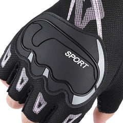 ycling Half Finger Gloves High Elastic Anti-slip Breathable Shockproof Outdoor Fishing Running Hiking Sports Gloves