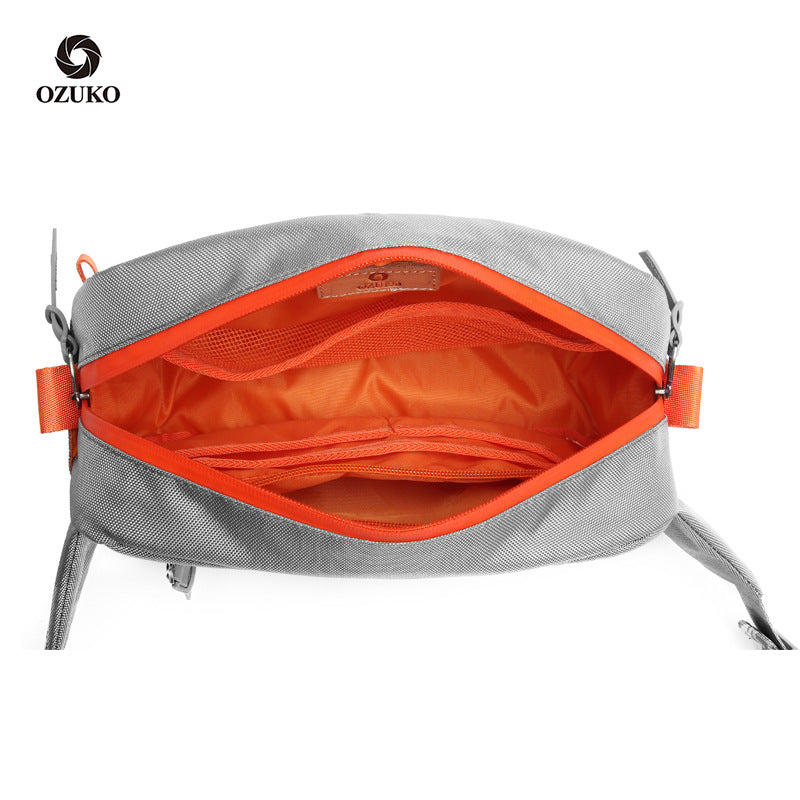 Ozuko  Running Custom  Hiking Sport Women Sling Bags Crossbody Fashion Waterproof Waist Bag