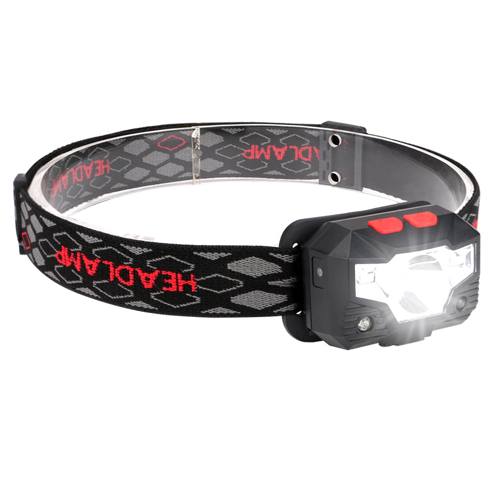 Outdoor LED mini sensor headlights illuminators USB rechargeable strong headlights waved sensor lights night fishing lights