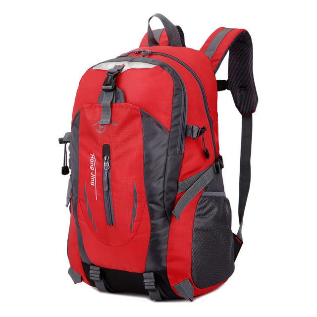 xy New   Nylon Waterproof Travel Backpack Men's Mountaineering Travel Bag Hiking Backpack Outdoor Sports School Bag Men's Backpack Ladies