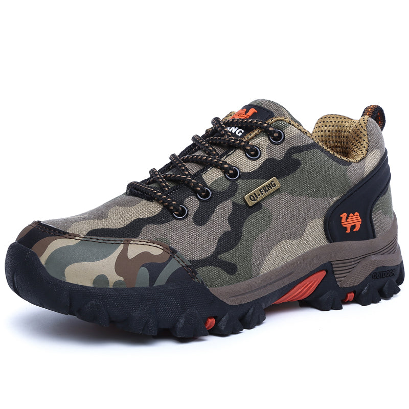 Classic camouflage hiking shoes outdoor mountain travel sneakers couple hiking shoes construction site safety shoes safety shoes size 36-44