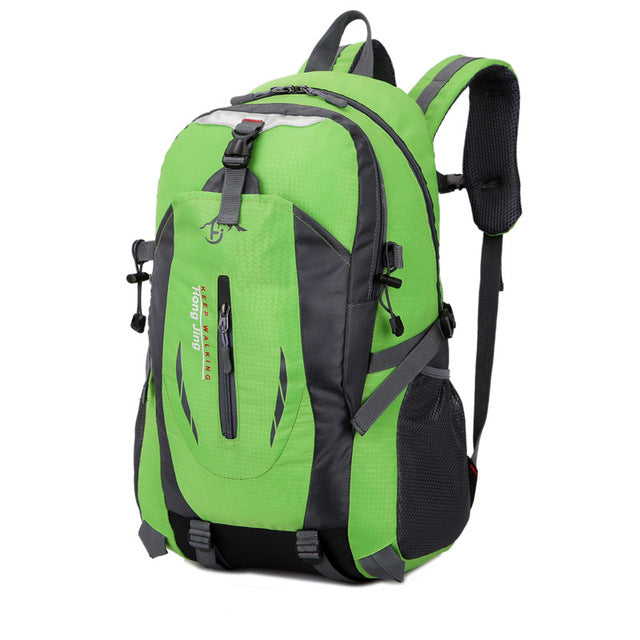 xy New   Nylon Waterproof Travel Backpack Men's Mountaineering Travel Bag Hiking Backpack Outdoor Sports School Bag Men's Backpack Ladies