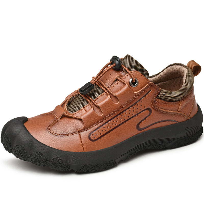 Baotou outdoor men's shoes  -top big-toed shoes tooling men's hiking shoes