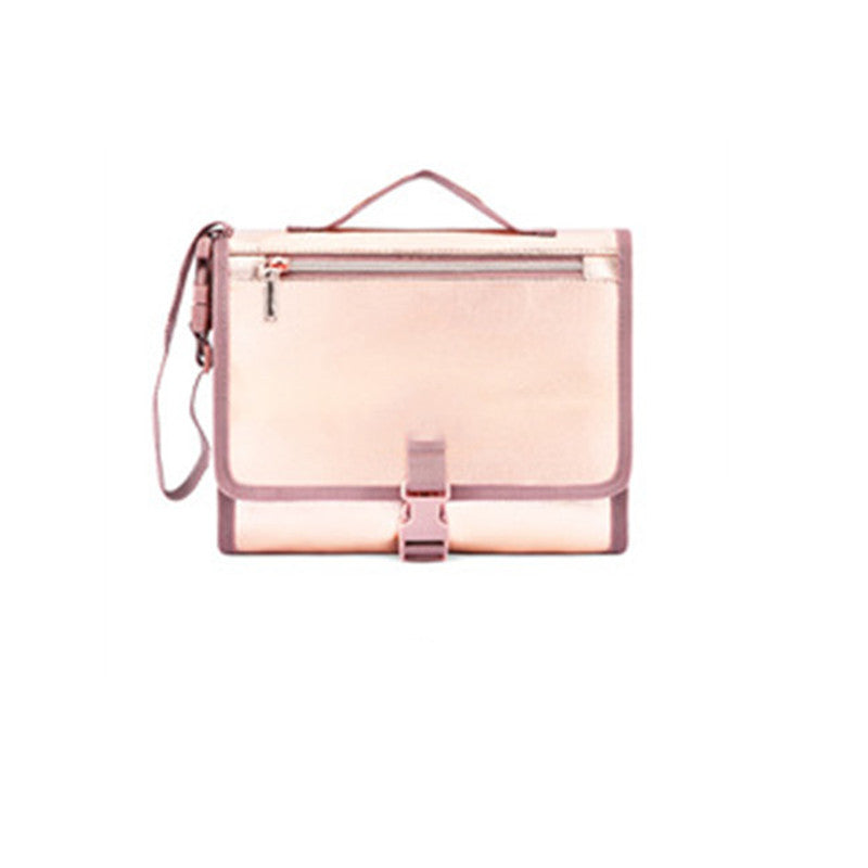 Portable baby changing pad, outdoor changing pad, travel light and thin changing pad bag, multifunctional changing pad