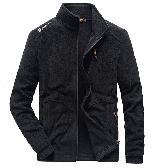 Winter Bomber Jacket Men's Tactical Soft Shell Fleece Hiking Jacket Streetwear Travel Mountain Military Camping Wear Men's Clothing