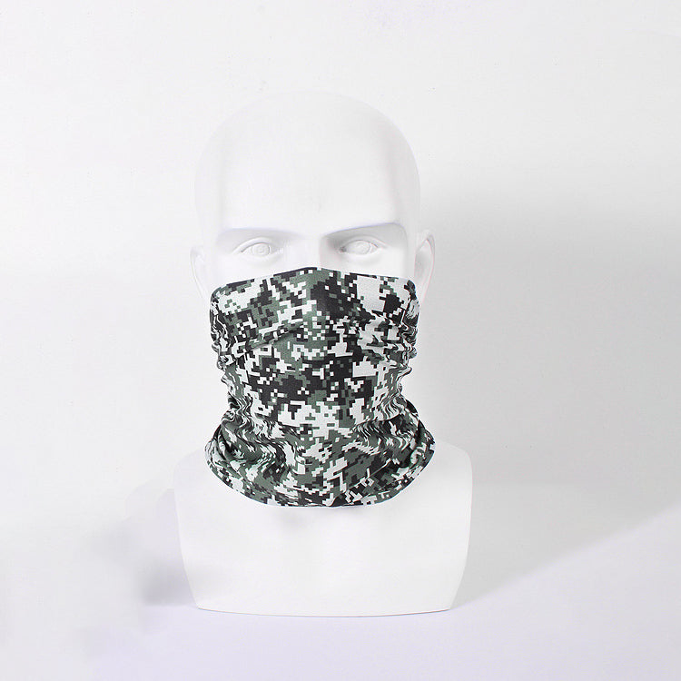 Outdoor Scarf bib Ice silk turban Camping Hiking Scarves Cycling Sports Bandana Fishing Scarf Sun protection Windproof Multifunctional Magic Headwear