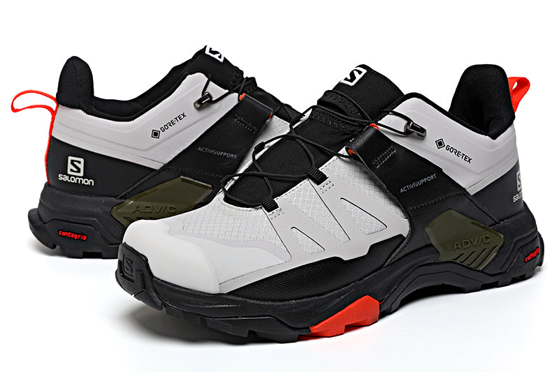 Light gray black orange Salomon outdoor casual retro X ULTRA 4 GTX hiking sneakers men's hiking shoes 40-46