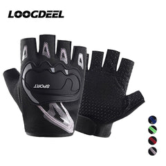 ycling Half Finger Gloves High Elastic Anti-slip Breathable Shockproof Outdoor Fishing Running Hiking Sports Gloves