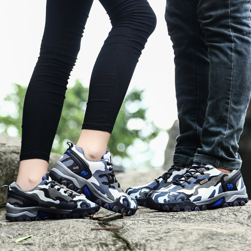 Classic camouflage hiking shoes outdoor mountain travel sneakers couple hiking shoes construction site safety shoes safety shoes size 36-44