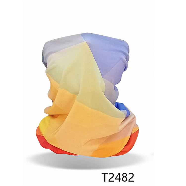 New UV Protection Cycling Balaclava Scarf Outdoor Sports Breathable bib Fishing Hiking Neck Gaiter sunscreen ice silk turban Bib seamless headscarves