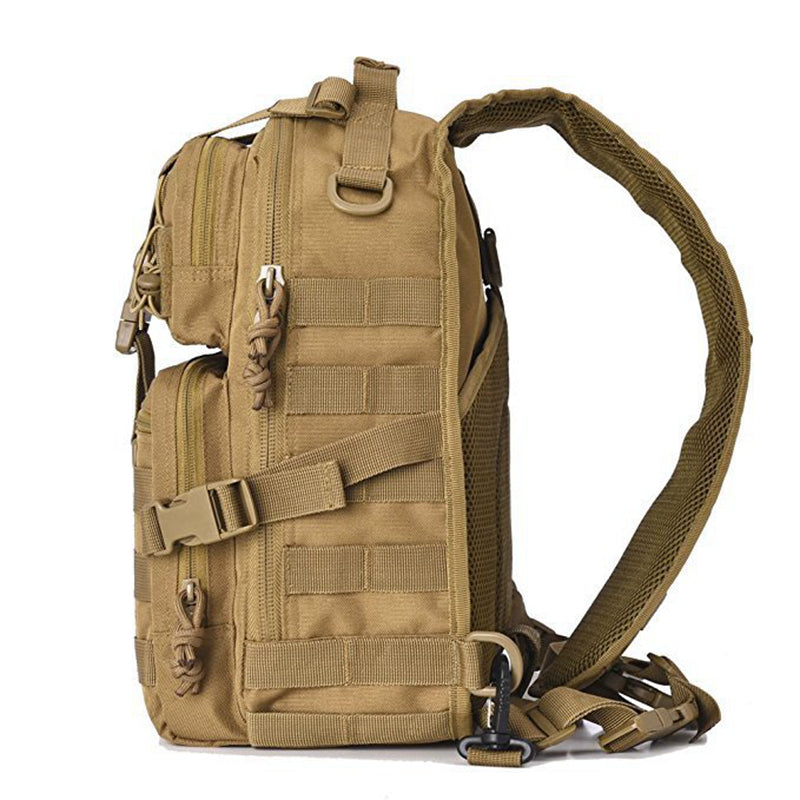 Tactical Military Shoulder Bag 20L Shoulder Backpack Army Chest Pack Outdoor Camping Hiking Fishing Hiking Backpack