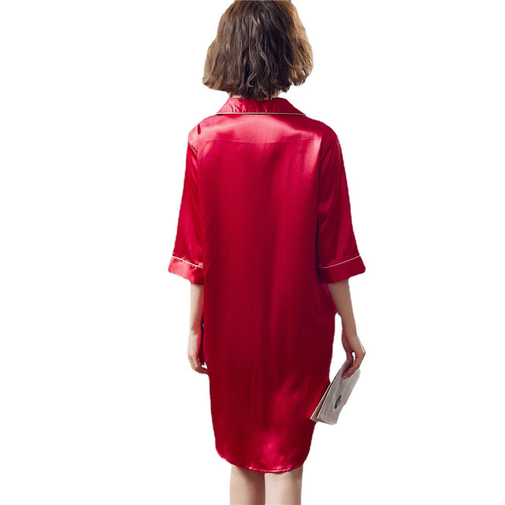 Ladies' Homewear Spring S ex y Sling Nightdress Nightgown, Comfortable Home Fashion Pajamas