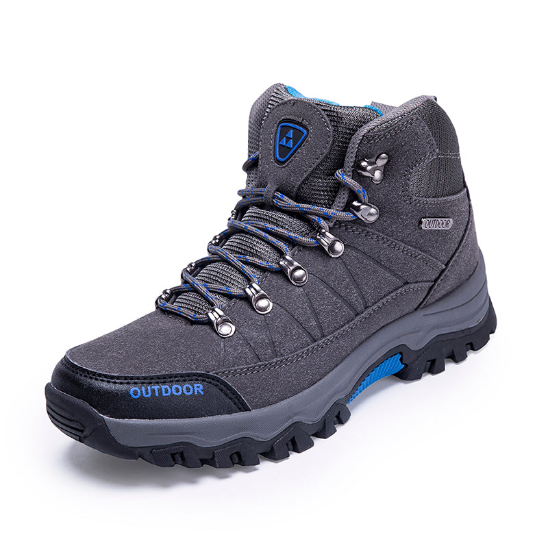 Explosive  -top men's shoes outdoor hiking shoes  wear-resistant rubber outsole hiking shoes large size shoes