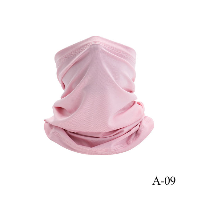 zx outdoor anti-ultraviolet handkerchief scarf neck warmer multi-functional fishing hiking riding facial hood head scarf cap