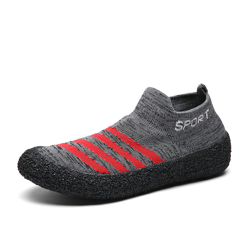 New breathable foldable and flexible men's shoes women's shoes couple shoes running shoes hiking shoes wading shoes cross-border large size